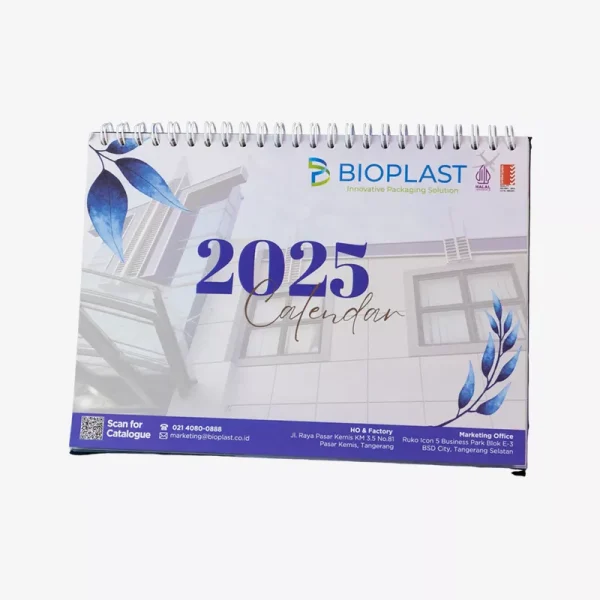 Kalender Meja Bioplast